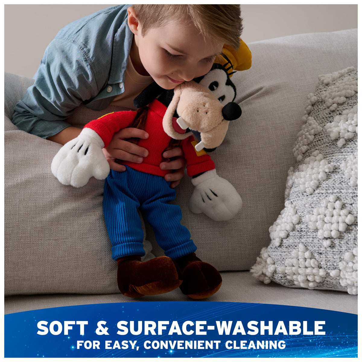 Part of the official Goofy line aligns with Disney collector standards.