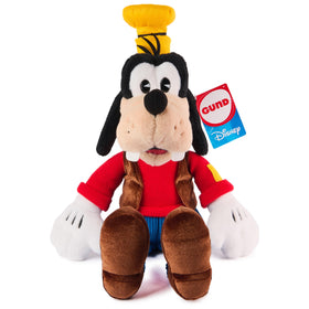 GUND Disney Goofy 14-inch plush front view delivers cuddly display appeal.