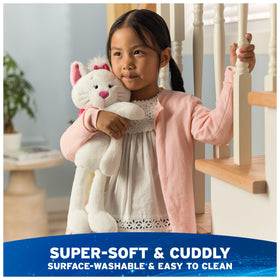 GUND Marie plush with pink paw pads elevates playtime