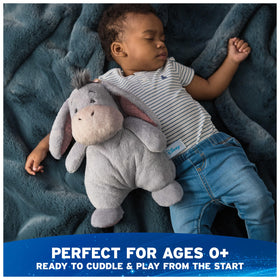 Oh So Snuggly collection Eeyore shown with soft pastel styling.
