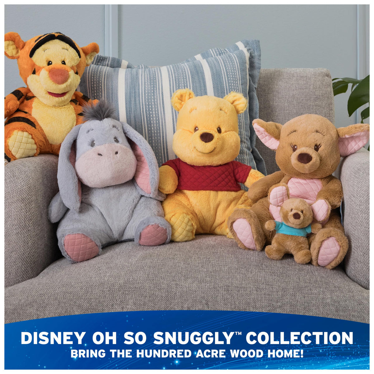GUND Disney Oh So Snuggly collection adds magical decor to any space