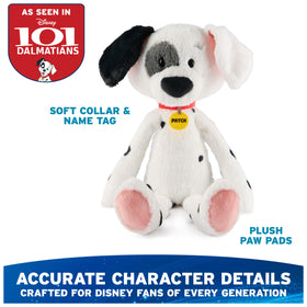GUND Patch Toothpick plush spotted coat adds cuddly decor and adventure-ready look.