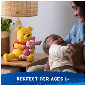 GUND Disney Pooh Piglet knit plush, ready-to-gift packaging in poly bag