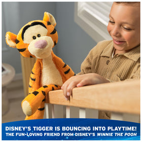 GUND Disney Tigger curling tail pose, ready to bounce.