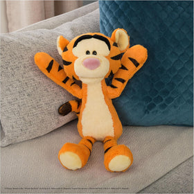 GUND Disney Tigger orange-striped fur close-up, classic character details.