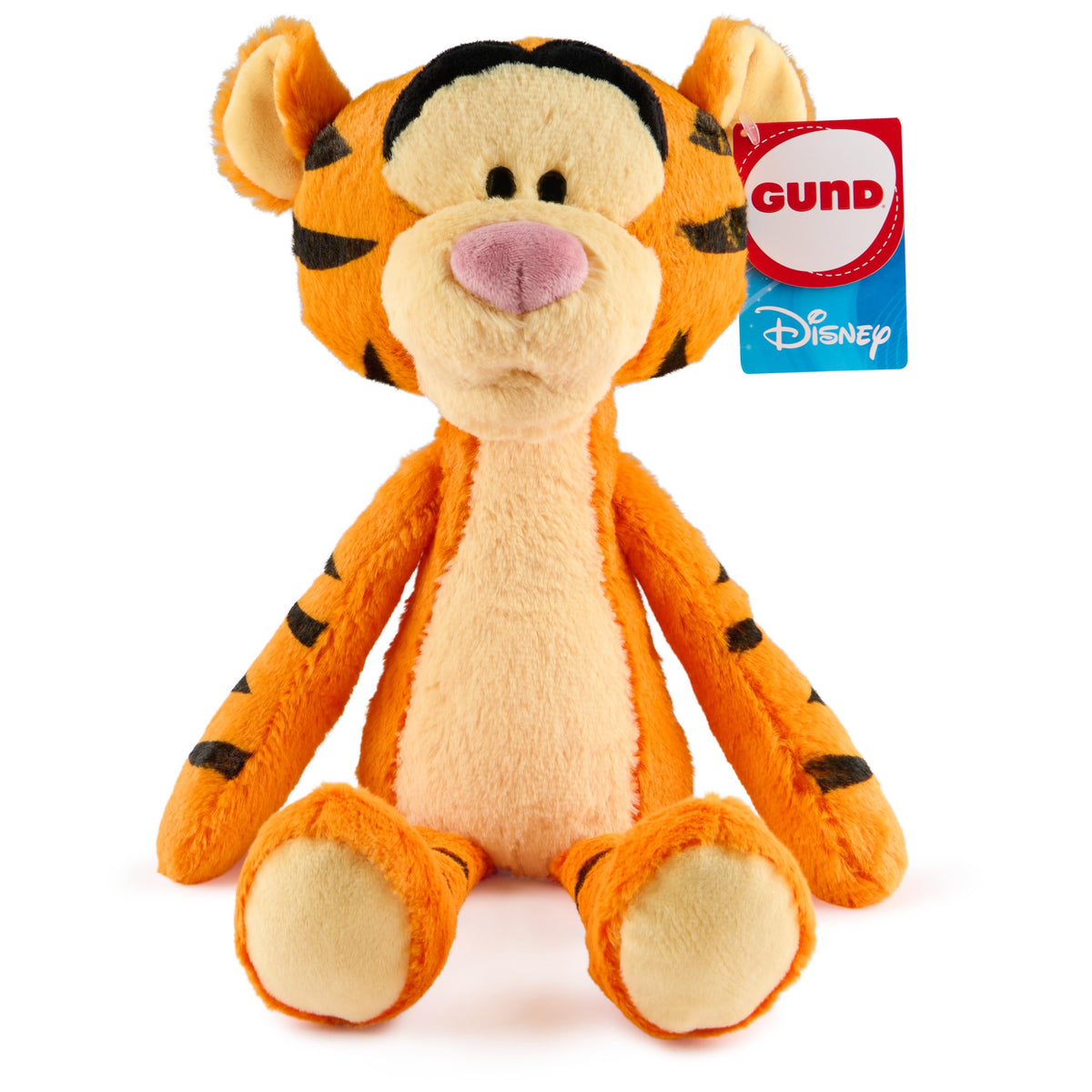 GUND Disney Tigger Toothpick Plush, 15in, cuddly, poseable for hugs.