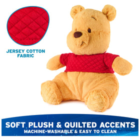 GUND Pooh quilted jersey ears add soft detail for storytelling