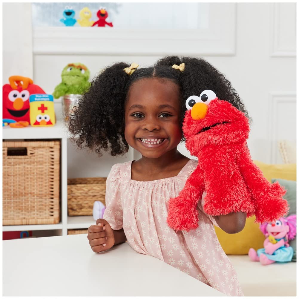 GUND Elmo surface-washable plush for quick cleanup after play