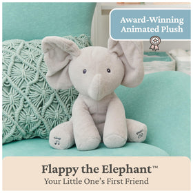 GUND Flappy is surface-washable for easy cleaning.