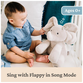 GUND Flappy volume control enables tailored listening sessions.