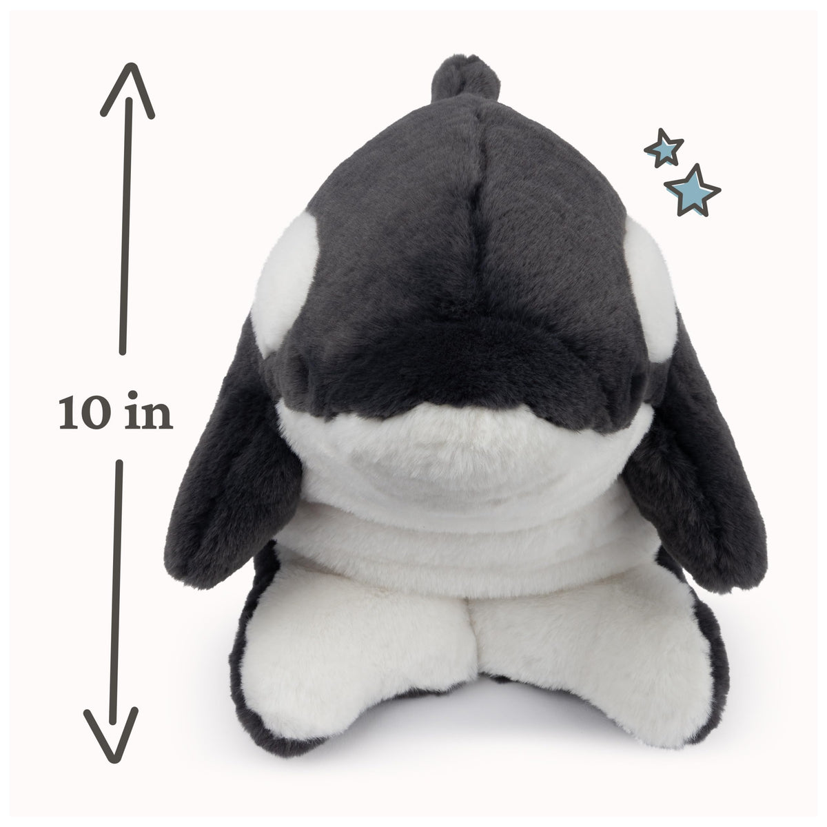 Surface-washable Flynn plush ready for quick cleaning after play