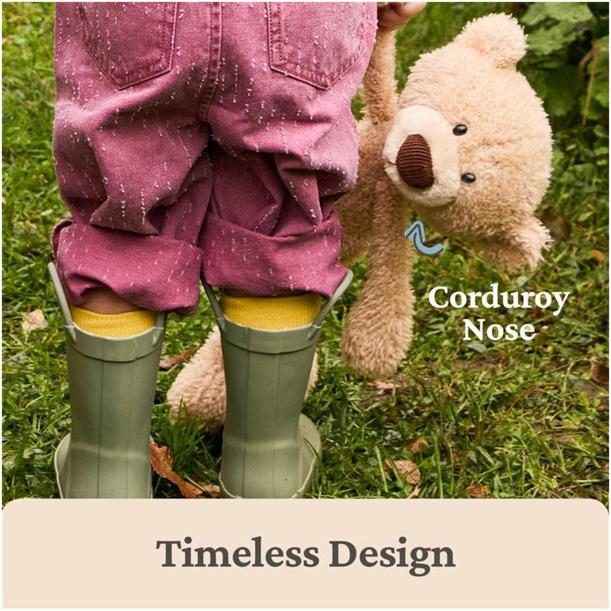 GUND Forever Friends tag with QR code supports easy lost-and-found.
