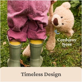 GUND Forever Friends tag with QR code supports easy lost-and-found.