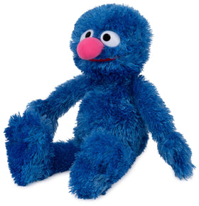 GUND Grover seated pose shows soft, huggable body for cuddles
