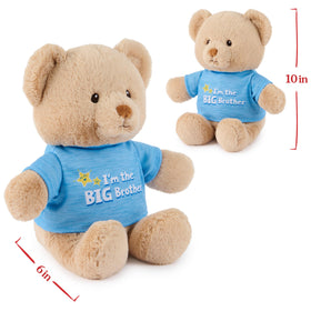 GUND I'm The Big Brother bear side view showing approachable design