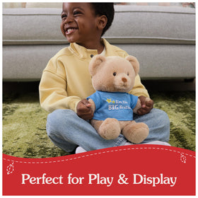 GUND I'm The Big Brother bear soft plush fabric, durable for years of cuddles