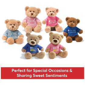GUND It’s a Girl bear ready for gifting and celebrations