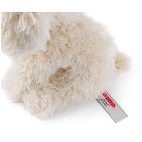 Karina Labradoodle measures about 10.5 inches tall for display.