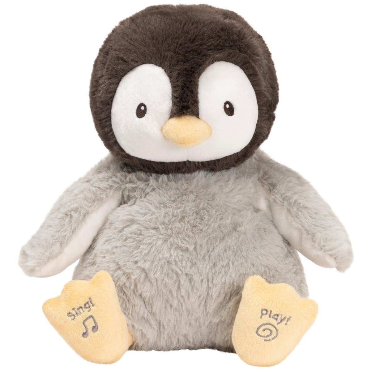 GUND Kissy the Penguin animated plush offers soft snuggles for babies.