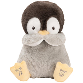 Kissy the Penguin sings Frere Jacques for interactive playtime.