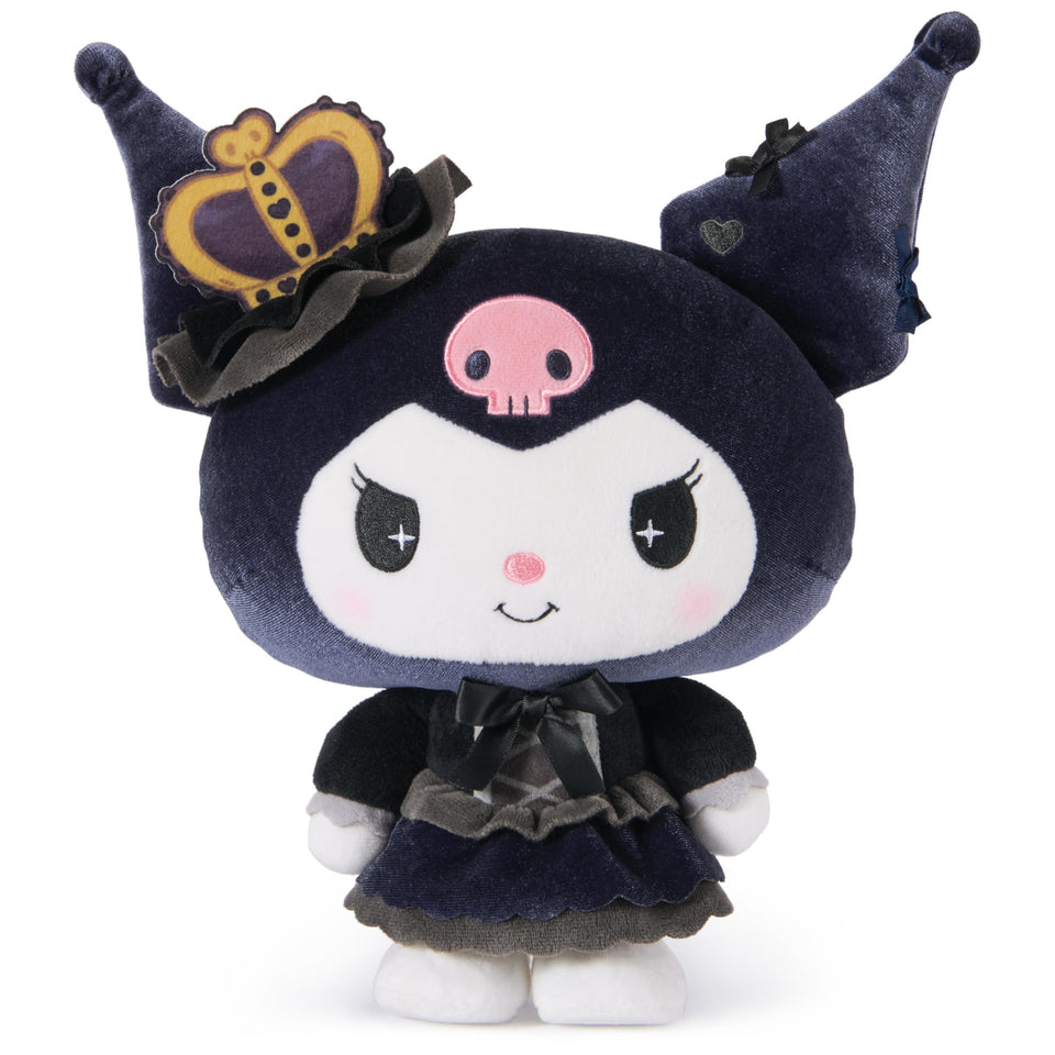 GUND Kuromi 20th Anniversary Plush, collectible cuddle buddy for Sanrio fans.