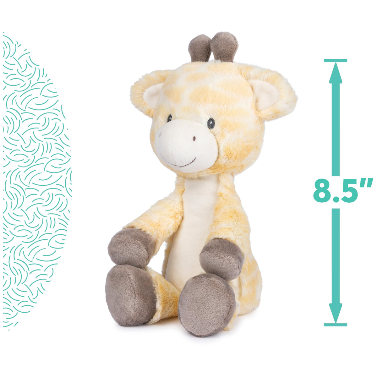 GUND Lil’ Luvs Bodi Giraffe in protective poly bag packaging