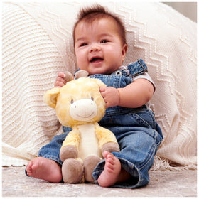 GUND Lil’ Luvs Bodi Giraffe yellow-cream plush for soft baby snuggles