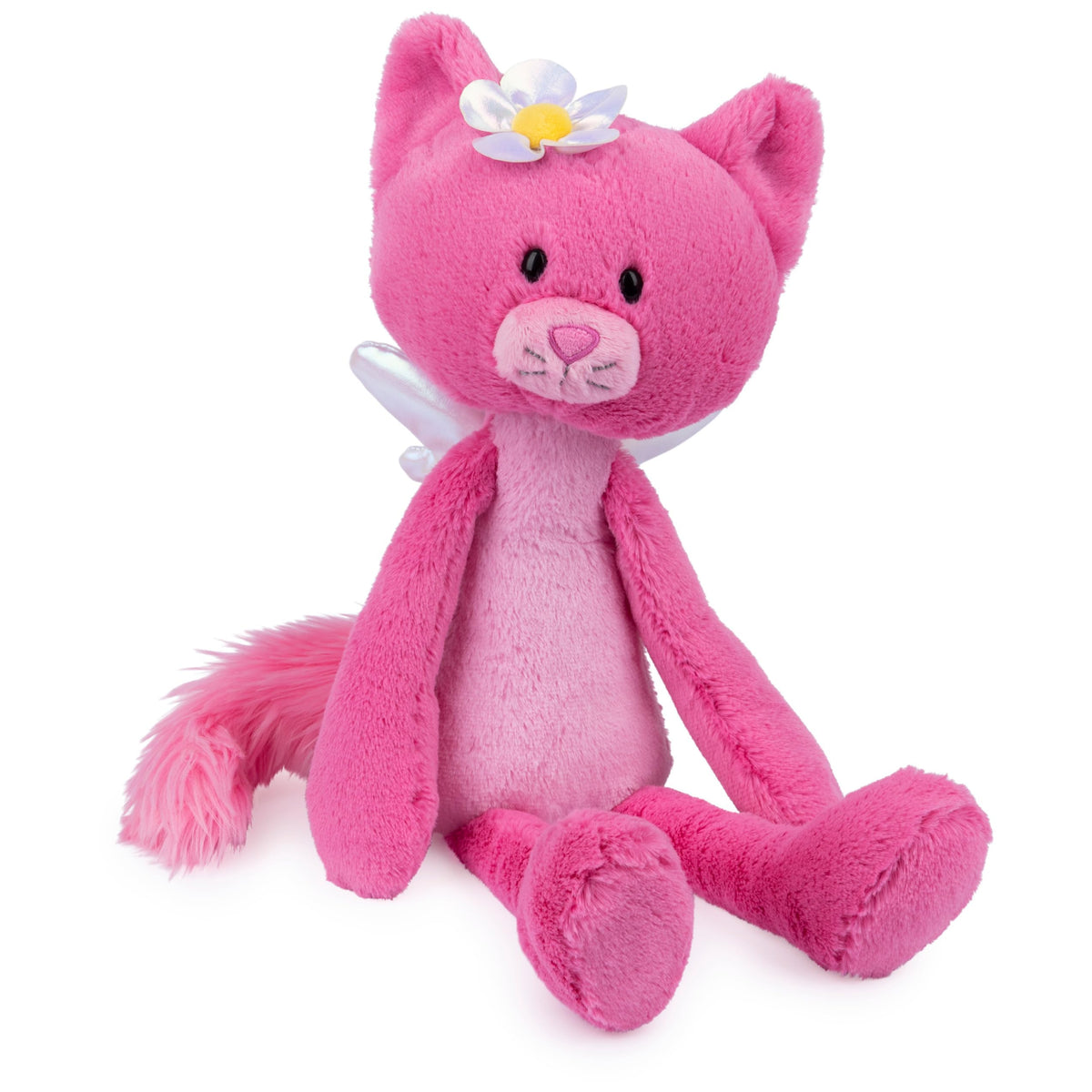 GUND Maeve Rose cat Take-Along companion for cuddles on the go.