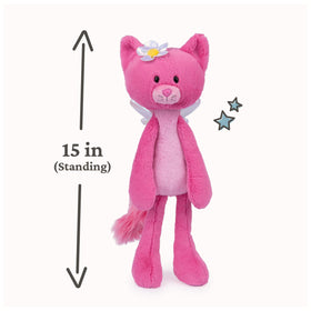 Maeve Rose silver wings add magical flair for imaginative play.