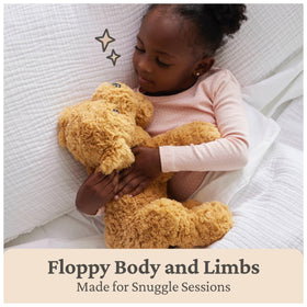 Amber swirl fur detail on Muttsy adds lifelike charm during cuddles