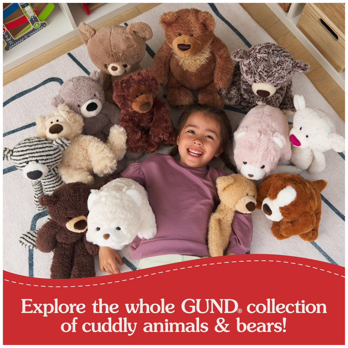 GUND Muttsy 14-inch plush makes a timeless gift for ages 1 and up.