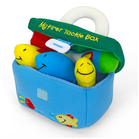 GUND fish squeaker toy featured for interactive play and audible feedback.