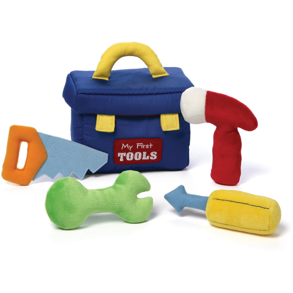 GUND My First Toolbox full playset with soft textures and sounds for babies