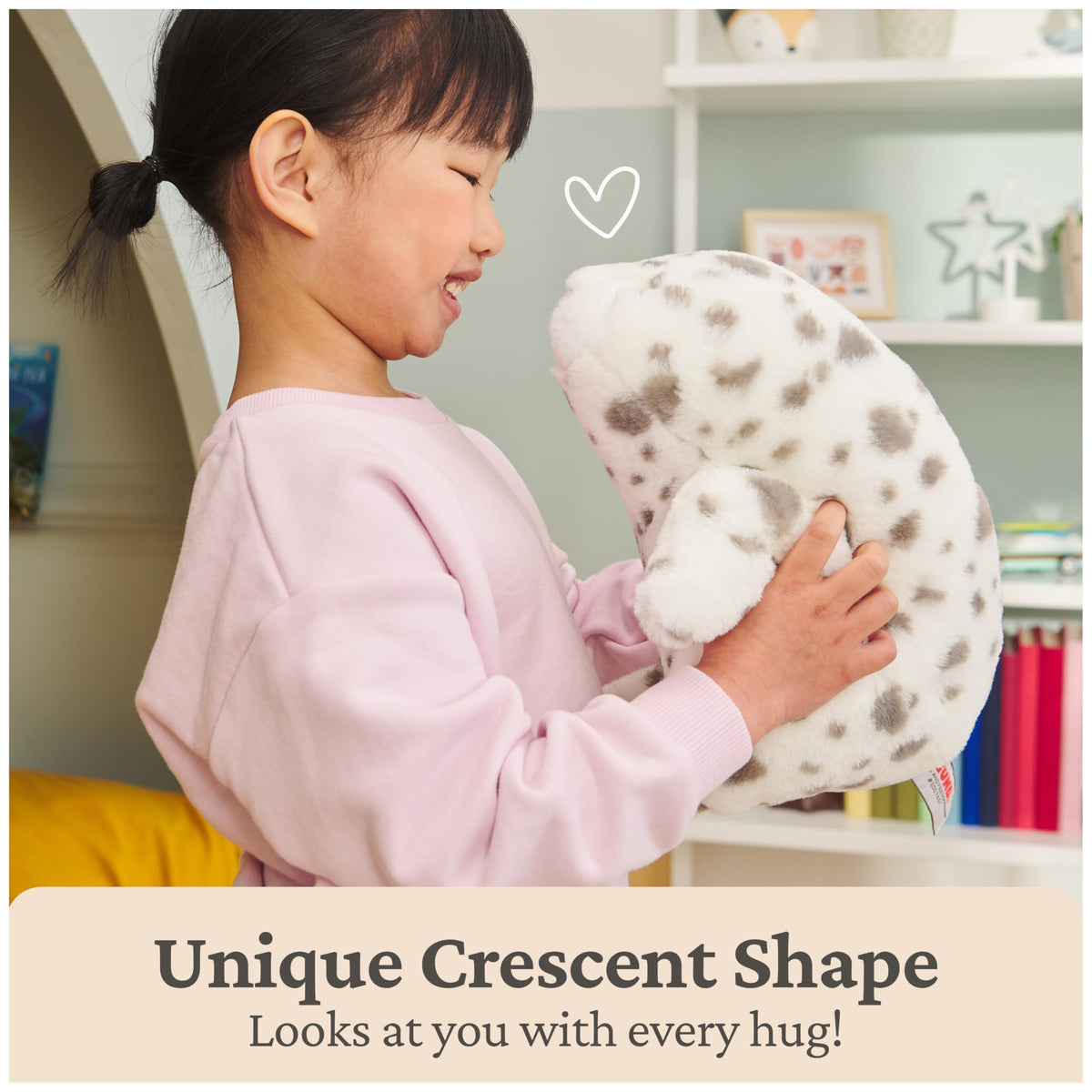 Surface-washable construction keeps Nuri clean between adventures.