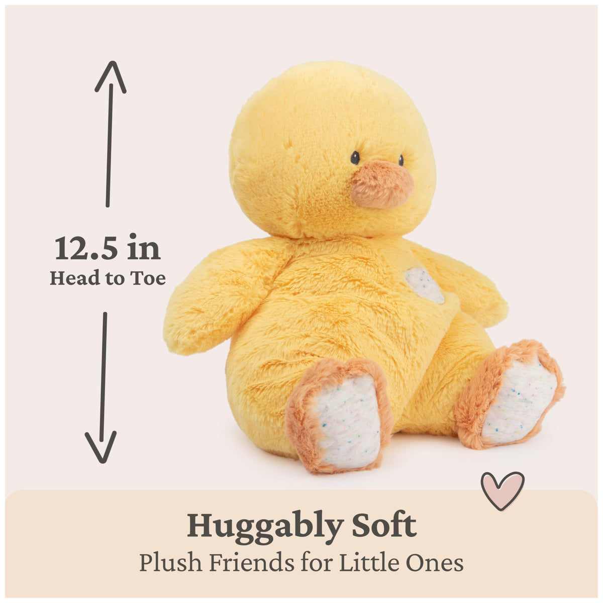 GUND Oh So Snuggly Chick yellow plush ideal for baby shower gifts