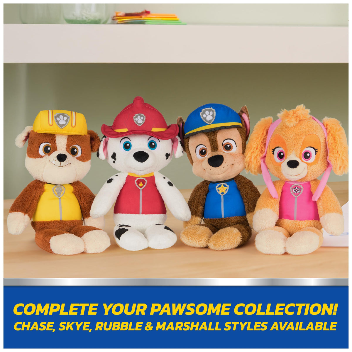 GUND PAW Patrol Marshall suitable for ages 1 and up, family-friendly design.