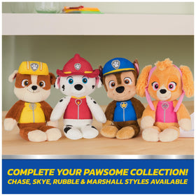GUND PAW Patrol Marshall suitable for ages 1 and up, family-friendly design.