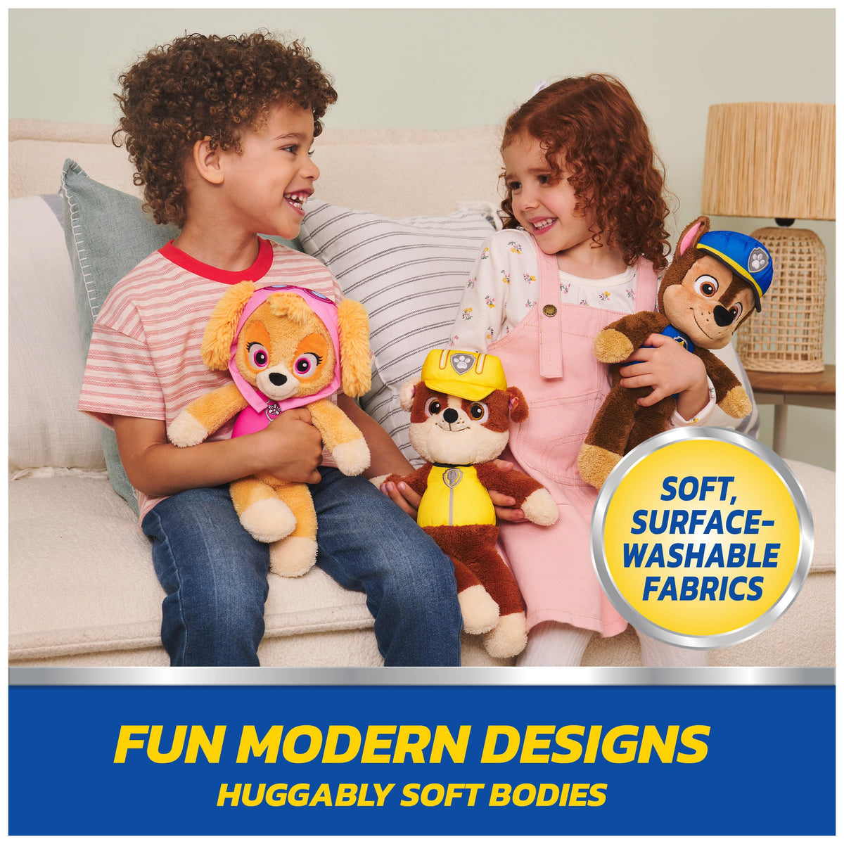 GUND PAW Patrol Marshall rescue mission play scene for imaginative adventures.