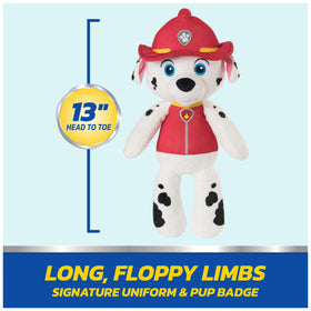 GUND PAW Patrol Marshall soft plush material for comforting hugs.