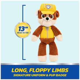 GUND Rubble soft plush fabric delivers gentle hugs and easy cleaning.