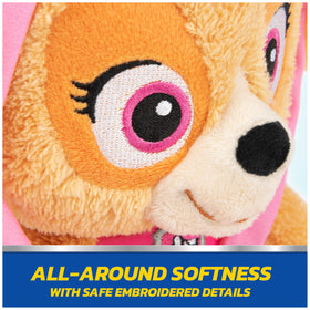 GUND PAW Patrol Skye pink uniform captures heroic vibe for imaginative play.