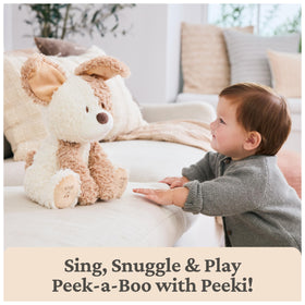 Peeki is suitable for babies 6 months and up.