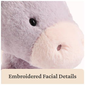 GUND Penni Pony mane and tail close-up with silky texture detail.