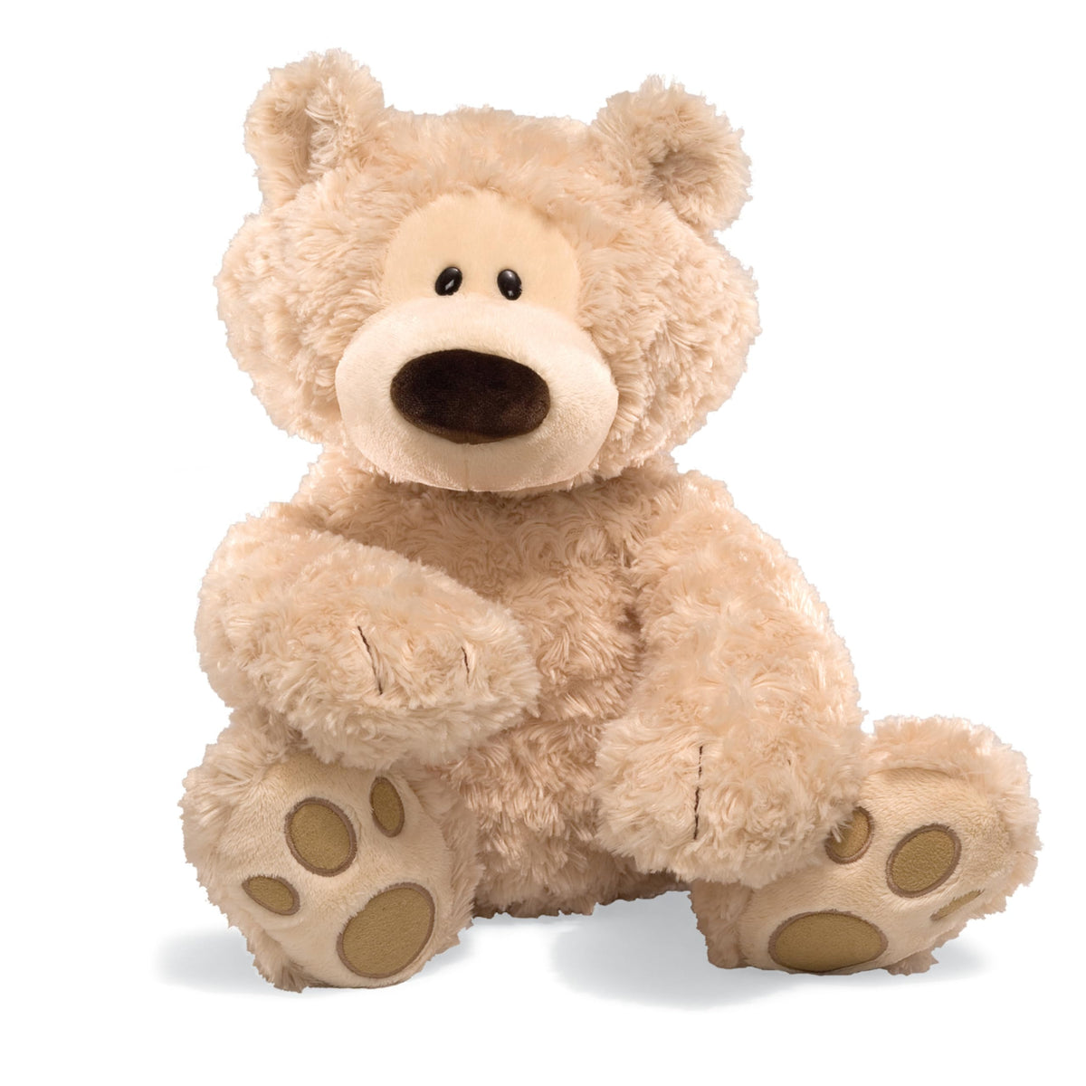 GUND Philbin 18-inch beige teddy bear, soft cuddle companion for ages 1 and up