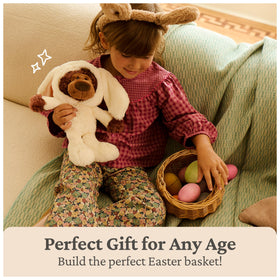GUND Philbin Bunny Plush pink paw pads add cute detail.