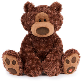 GUND Philbin teddy bear front view, inviting hugs and play for kids and collectors