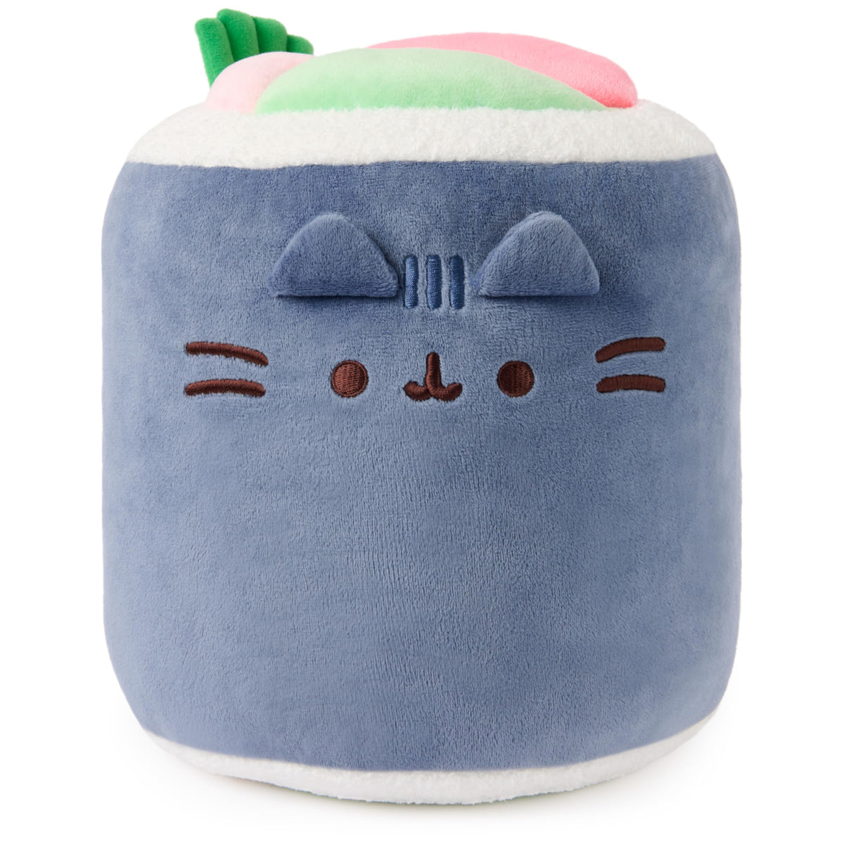 GUND Pusheen Bento Sushi Roll plush with 11-inch size, ideal as desk decor and cuddle buddy