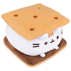 GUND Pusheen between graham crackers adds cute kitchen-table charm