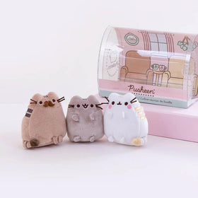 GUND Pusheen dad plush collector set for gifting and display.