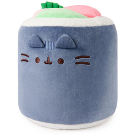 GUND Pusheen green onion topping detail enhances kawaii appeal and display